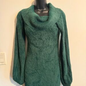 Tularosa Teal Turtleneck Sweater